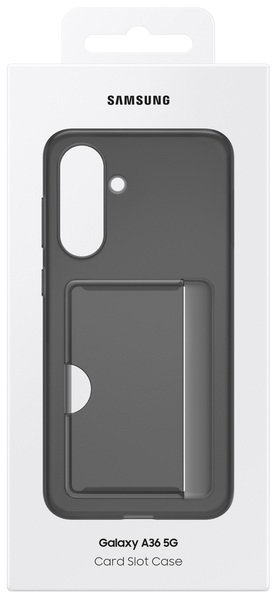 Чохол Samsung A36 Card Slot Case EF-OA366TBEGWW Black