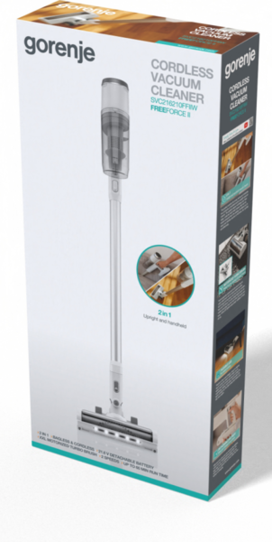 Акумуляторний пилосос Gorenje SVC216210FFIIW