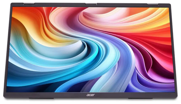 Монiтор 18.5″ Acer Dual Portable PD193QEbmiuux (UM.XP3EE.E02) Black