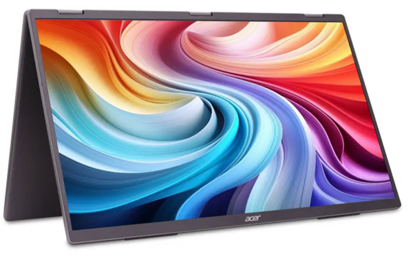 Монiтор 18.5″ Acer Dual Portable PD193QEbmiuux (UM.XP3EE.E02) Black