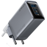 Мережевий зарядний пристрій Anker GaNPrime Charger – 100W, 2xUSB-C PD & 1xUSB-A Foldable Silver