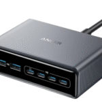 Мережевий зарядний пристрій Anker GaNPrime Charger – 200W, 4xUSB-C PD & 2xUSB-A Black