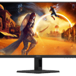 Монiтор 23.8″ AOC Q24G4RE Black/Red