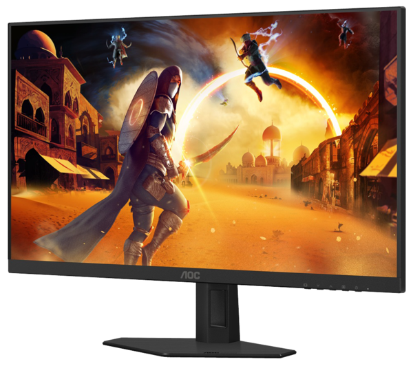 Монiтор 23.8″ AOC Q24G4RE Black/Red
