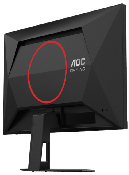 Монiтор 23.8″ AOC Q24G4RE Black/Red