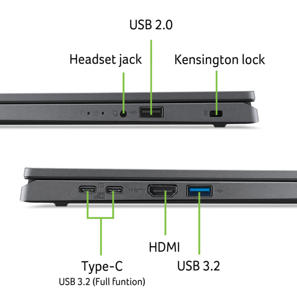 Ноутбук Acer Extensa 15 EX215-24-R5E0 (NX.EJ5EU.007) Steel Gray