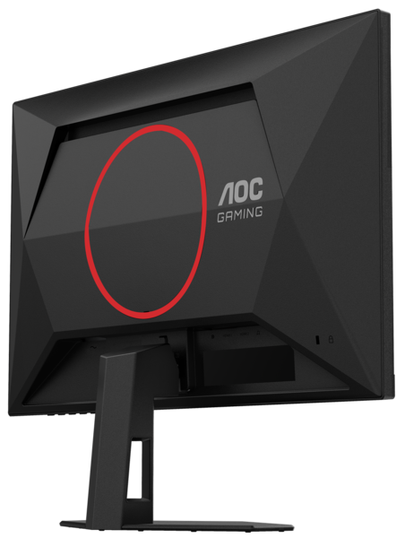 Монiтор 24.5″ AOC 25G4SRE Black/Red