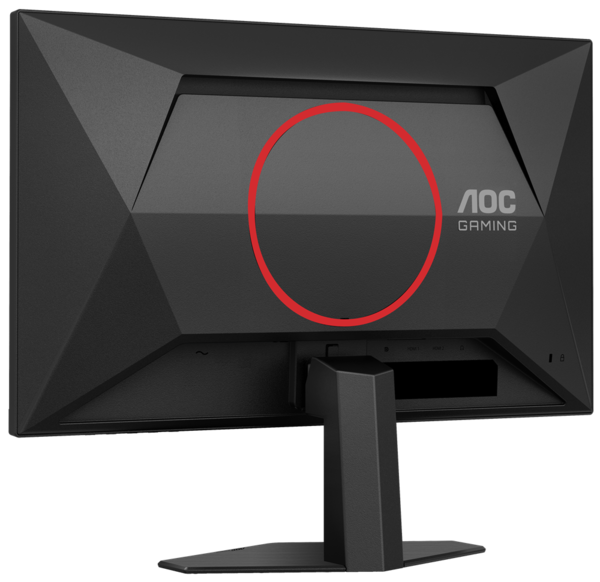 Монiтор 24.5″ AOC 25G4SRE Black/Red