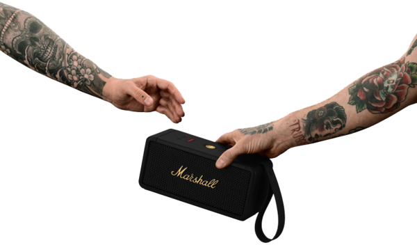 Портативна акустика Marshall Portable Speaker Middleton Black and Brass (1006034)