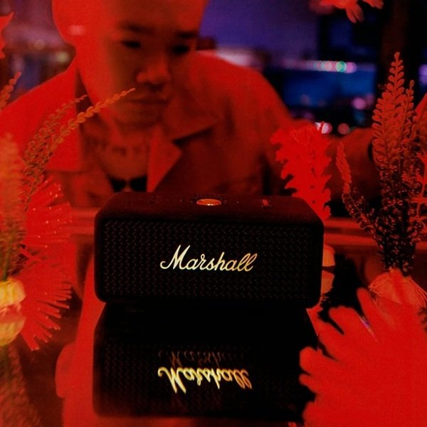 Портативна акустика Marshall Portable Speaker Emberton III Black and Brass (1006884)