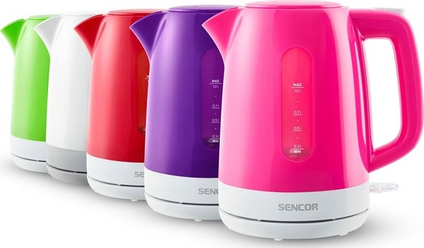 Електрочайник Sencor SWK 1028RS