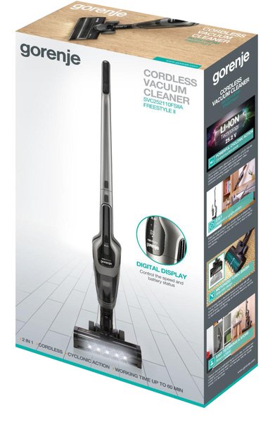 Акумуляторний пилосос Gorenje SVC252110FSIIA