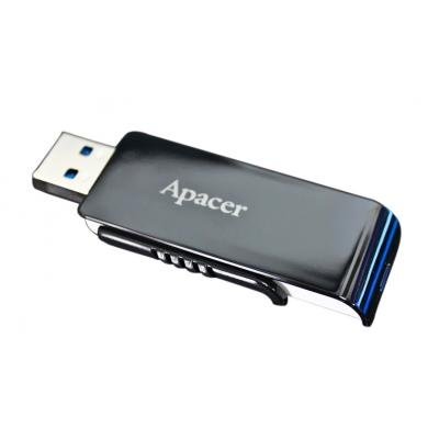 Flash Drive Apacer AH350 64GB (AP64GAH350B-1) Black