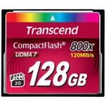 Карта пам’яті Transcend Compact Flash Card 128Gb 800X (TS128GCF800)
