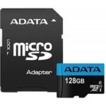 Карта пам’яті ADATA 128GB microSD class 10 UHS-I A1 Premier (AUSDX128GUICL10A1-RA1)
