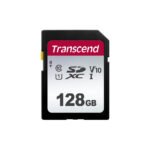 Карта пам’яті Transcend 128GB SDXC class 10 UHS-I U1 V10 (TS128GSDC300S)