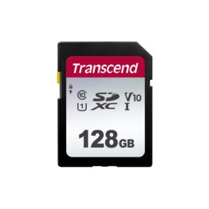 Карта пам’яті Transcend 128GB SDXC class 10 UHS-I U1 V10 (TS128GSDC300S)
