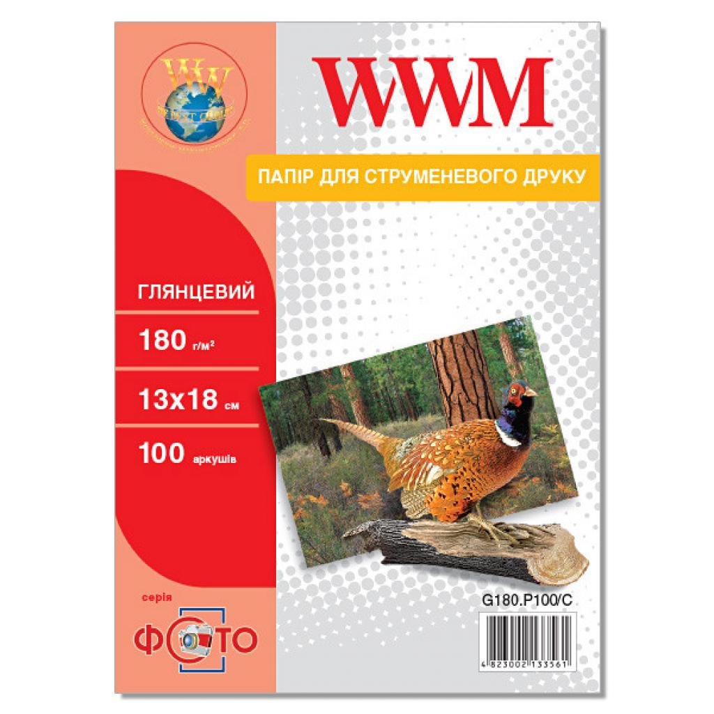 Фотопапір WWM 13×18 (G180.P100/C)