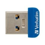 USB флеш накопичувач Verbatim 32GB Store ‘n’ Stay NANO Blue USB 3.0 (98710)