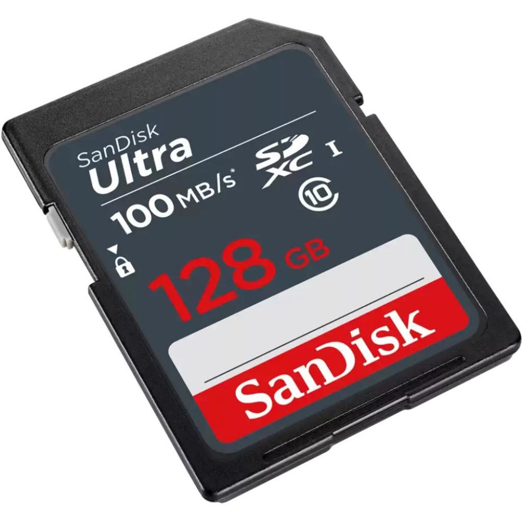 Карта пам’яті SanDisk 128GB SDXC class 10 UHS-1 (SDSDUNR-128G-GN3IN)