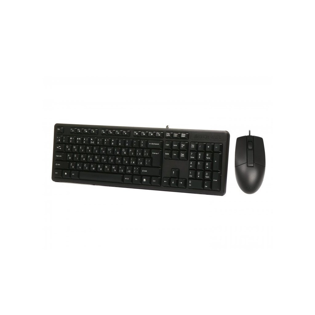 Комплект A4Tech KK-3330 USB Black (KK-3330 Black)