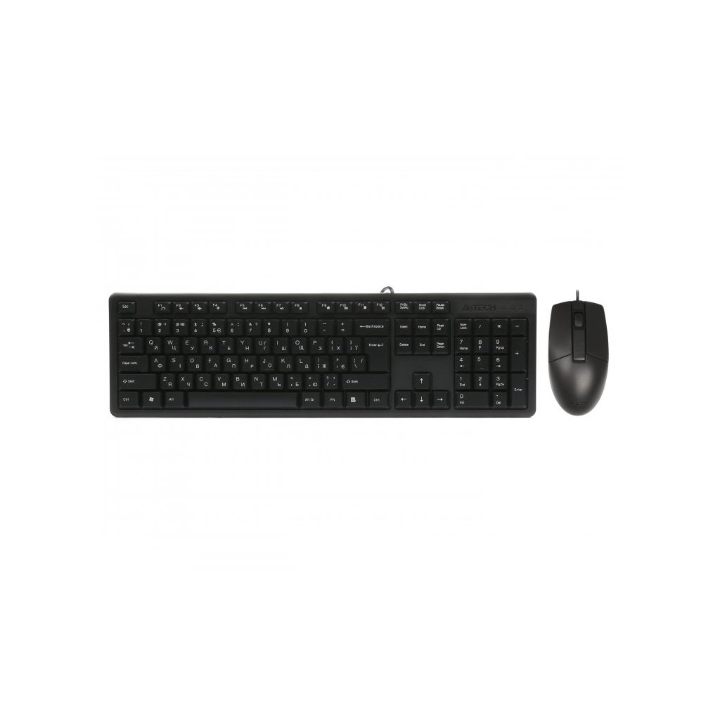 Комплект A4Tech KK-3330 USB Black (KK-3330 Black)