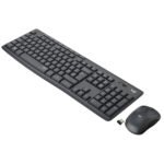IT набір Logitech MK295 Silent Wireless Combo, US, Graphite (920-009800)