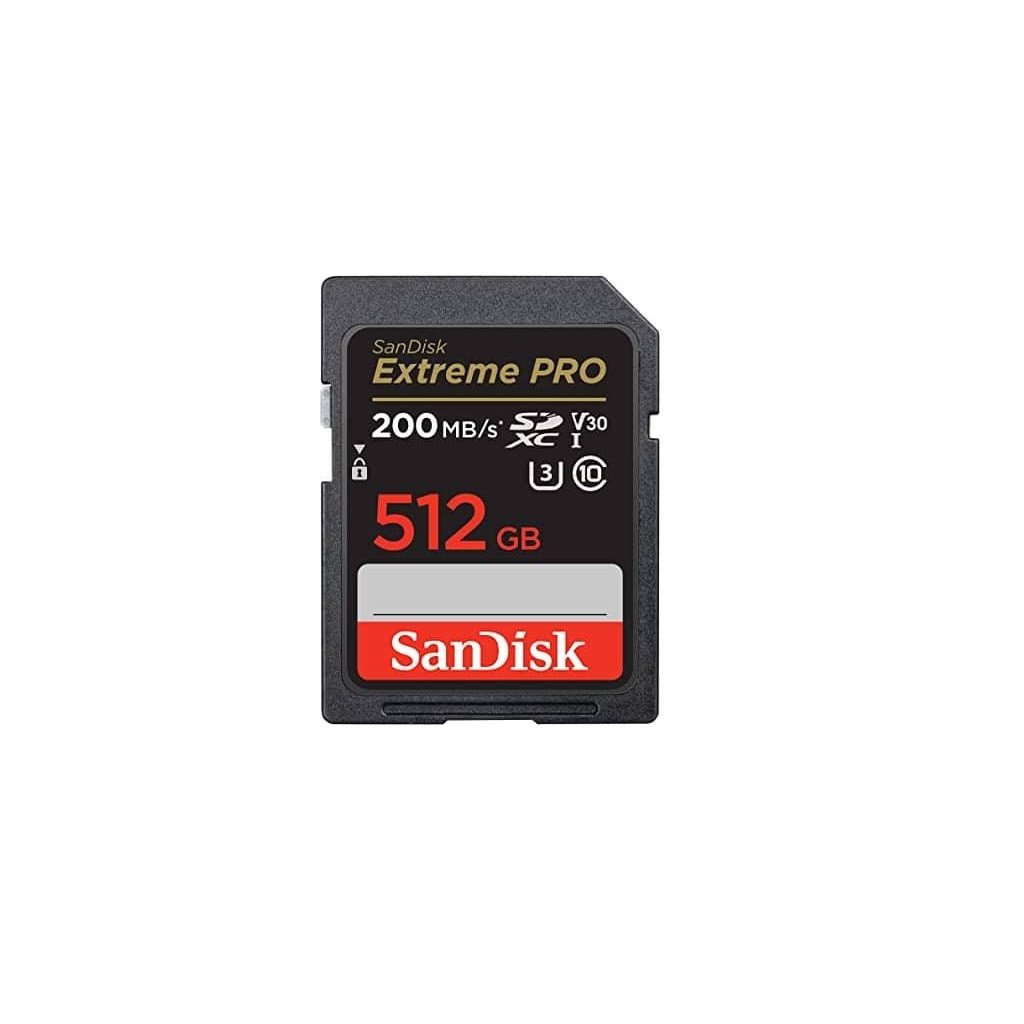 Карта пам’яті SanDisk 512GB SD class 10 UHS-I U3 V30 Extreme PRO (SDSDXXD-512G-GN4IN)