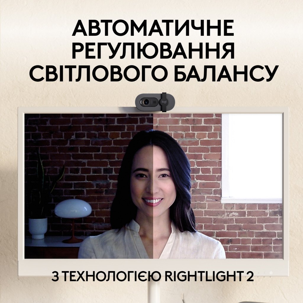 Веб-камера Logitech BRIO 105 FHD GRAPHITE (960-001592)