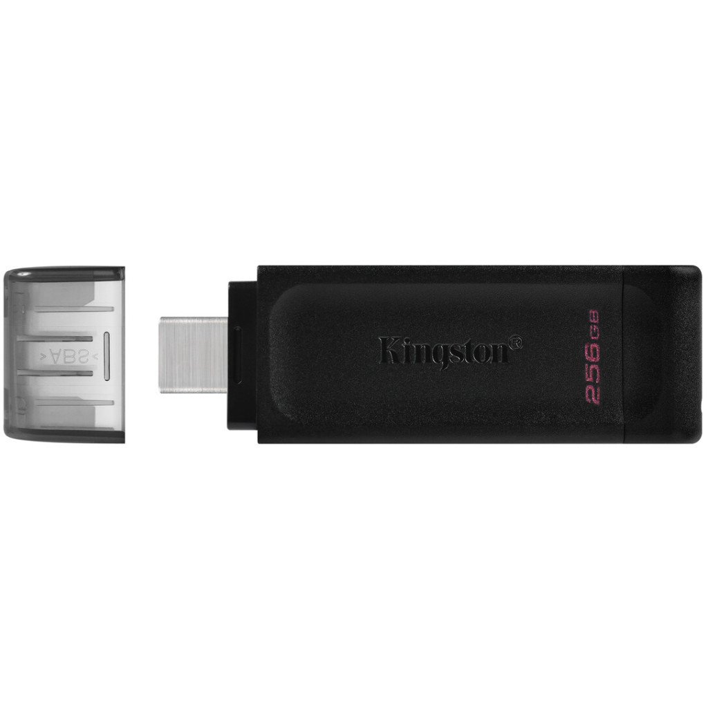 USB флеш накопичувач Kingston 256GB DataTraveller 70 USB 3.2 / Type-C (DT70/256GB)