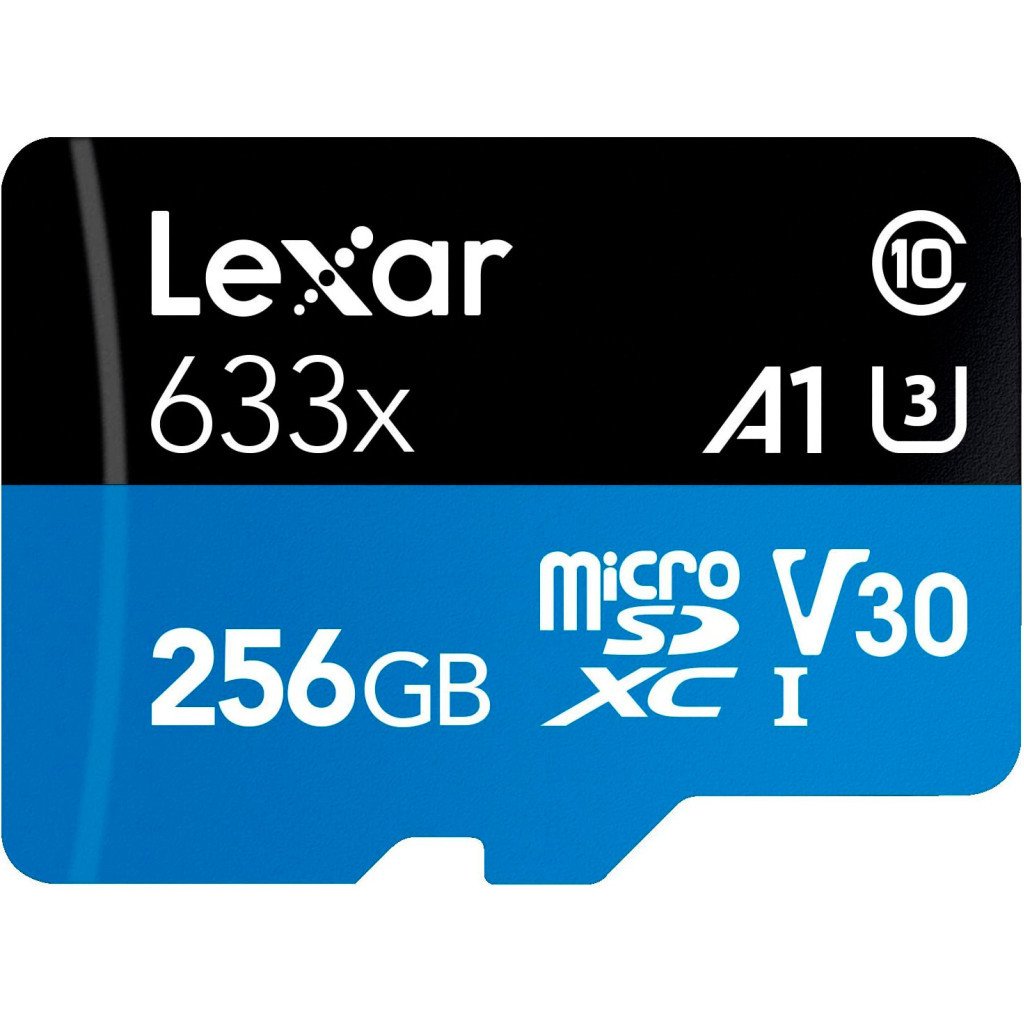 Карта пам’яті Lexar 256GB microSDXC class 10 UHS-I 633x (LSDMI256BB633A)