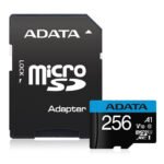 Карта пам’яті ADATA 256GB microSDXC calss 10 UHS-I V10 A1 (AUSDX256GUICL10A1-RA1)