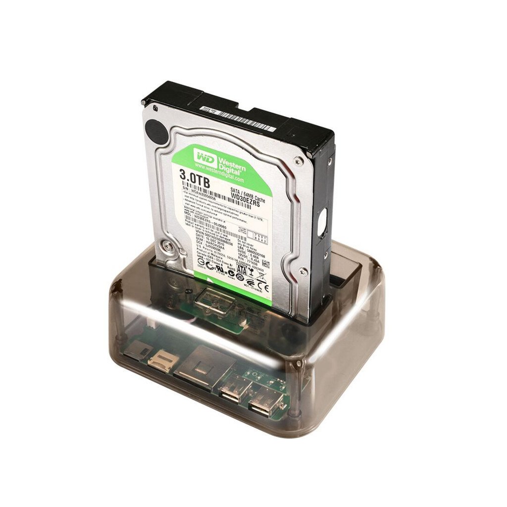 Док-станція для накопичувачів Dynamode 2*HDD 2,5″/3,5″ SATA /IDE/SSD – USB3.0, 2 x USB 2.0, SD/TF/M2 (DM-CAD-S8)