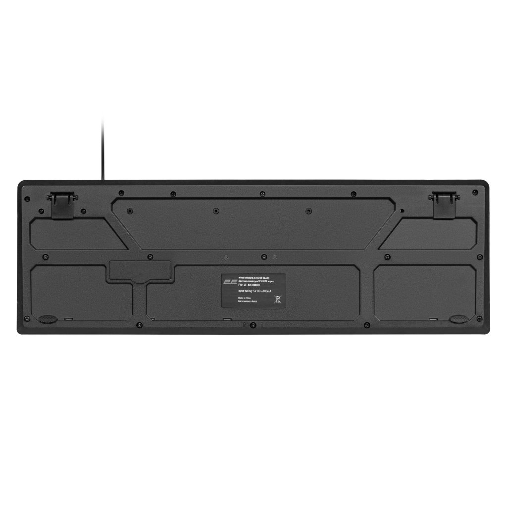 Комплект 2E MK401 USB UA Black (2E-MK401UB_UA)