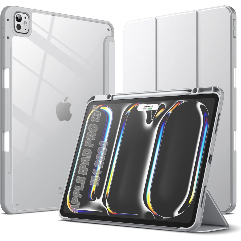 Чохол до планшета BeCover Soft Edge TPU Apple iPad Pro 13″ M4 2024 Gray (711718)