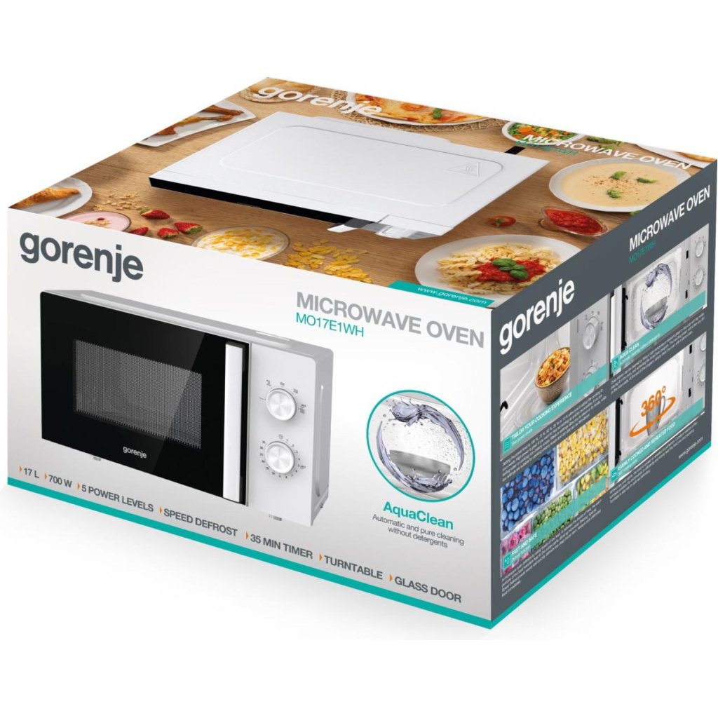 Мікрохвильова піч Gorenje MO17E1WH