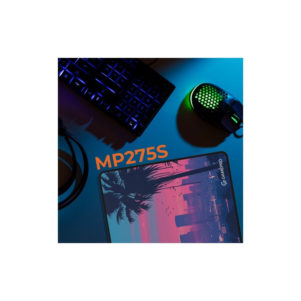 Килимок для мишки GamePro MP275S Speed/Control Black (MP275S)