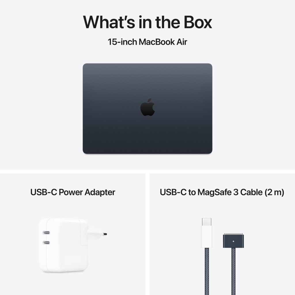 Ноутбук Apple MacBook Air 13 M4 A3241 Midnight (MW1M3UA/A)