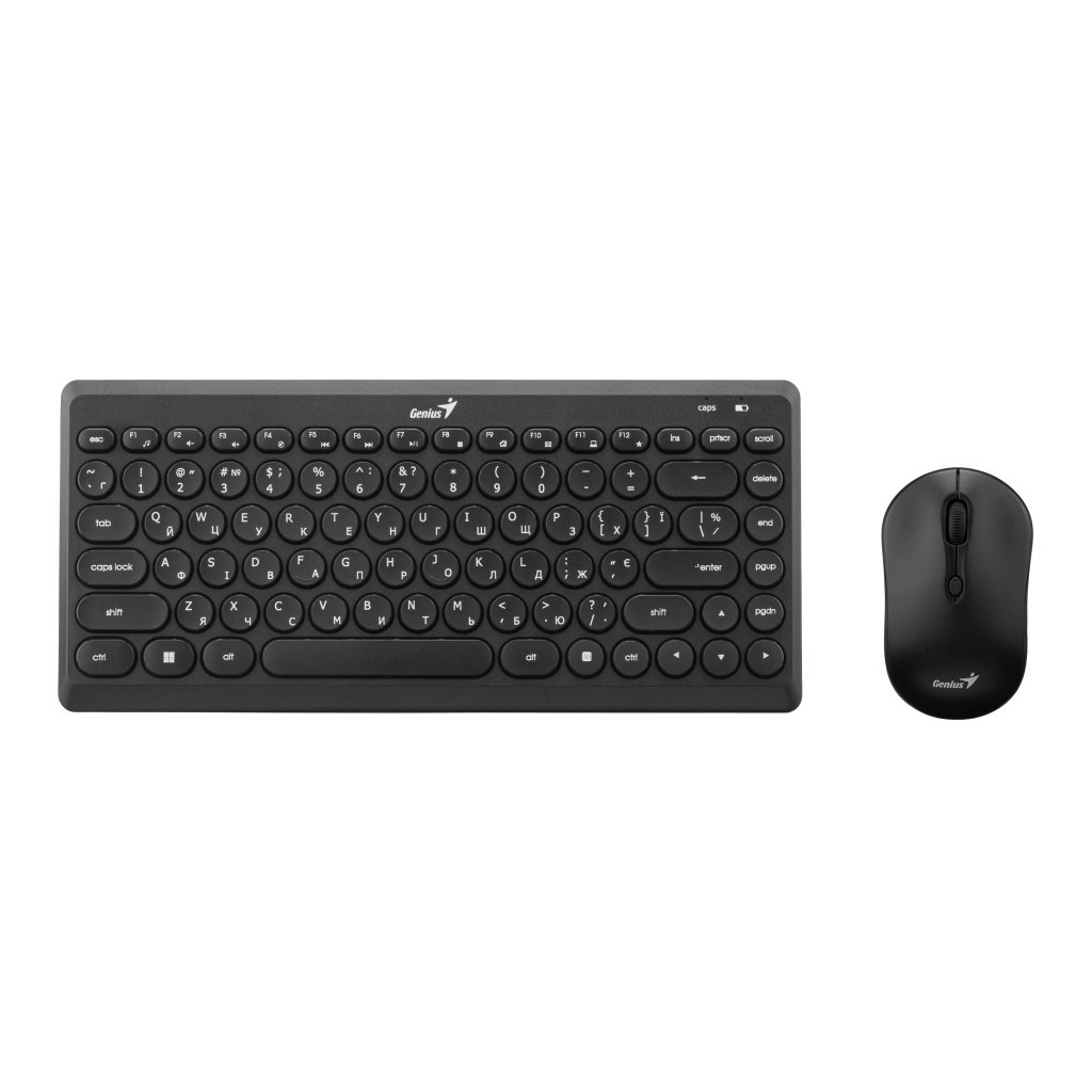 Комплект Genius LuxeMate Q-8000 Wireless UA Black (31340013414)