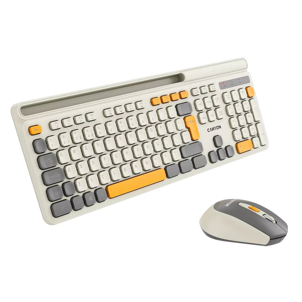 Комплект Canyon HSET-W5 Wireless UA Beige (CNS-HSETW5BG)
