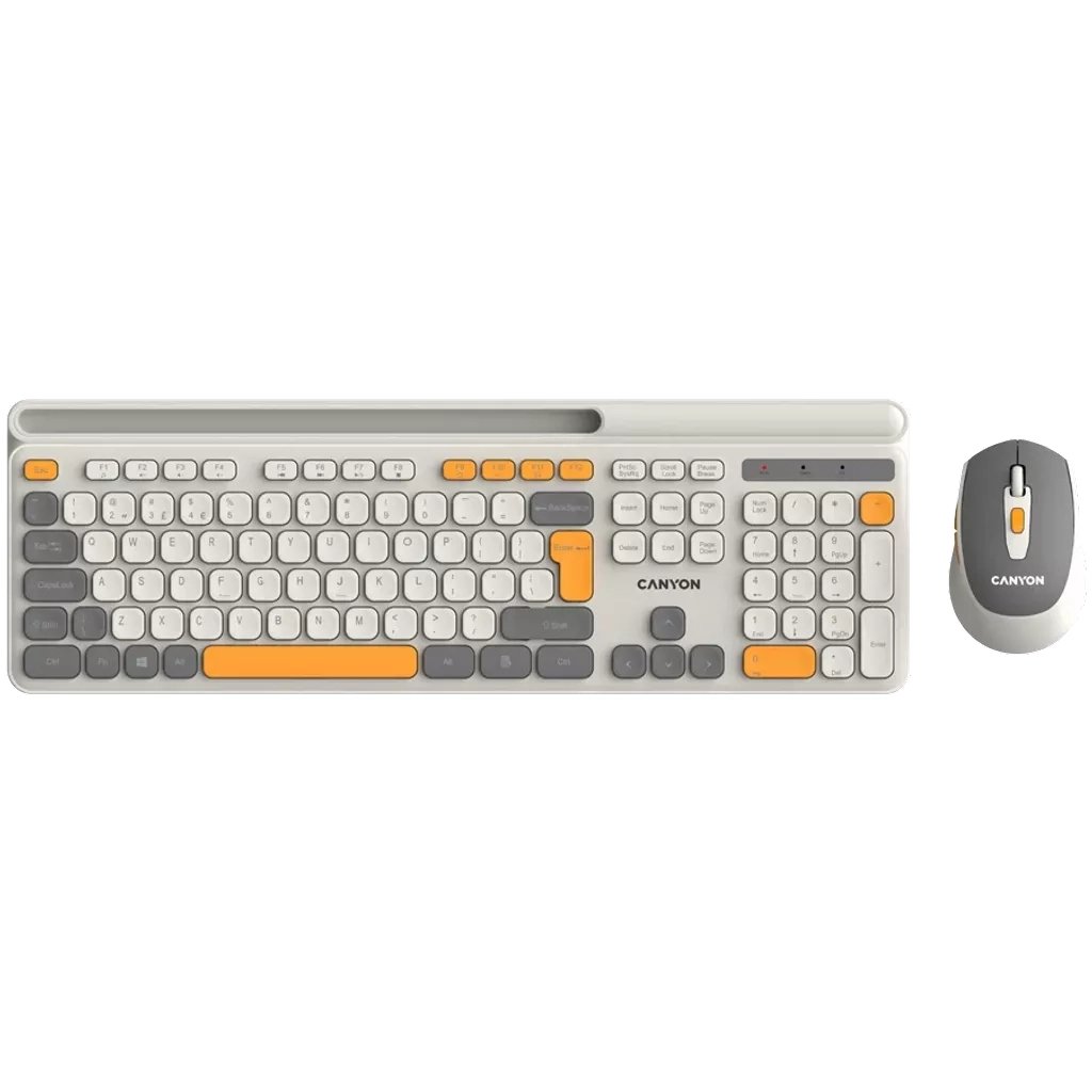 Комплект Canyon HSET-W5 Wireless UA Beige (CNS-HSETW5BG)