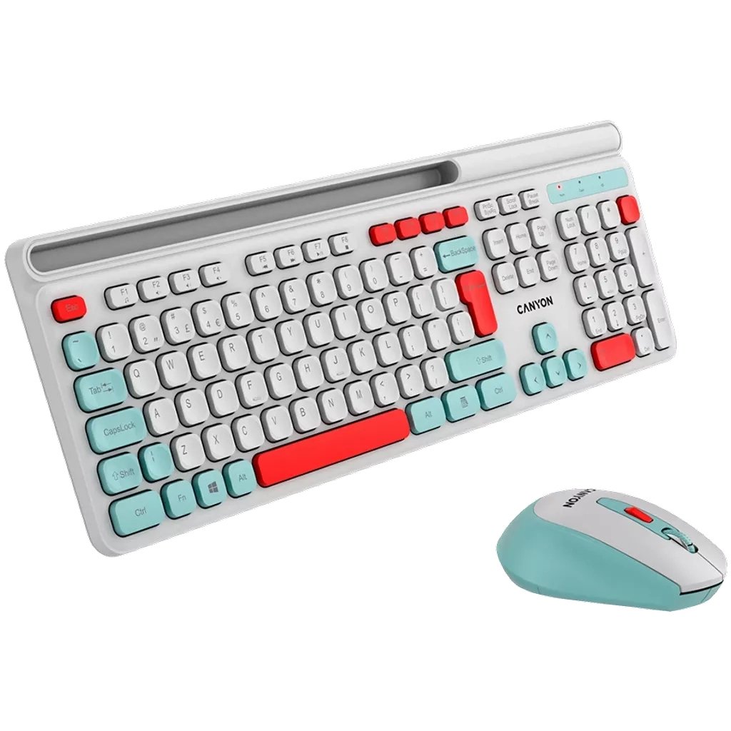 Комплект Canyon HSET-W5 Wireless UA White (CNS-HSETW5WT)