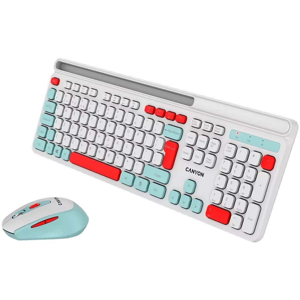 Комплект Canyon HSET-W5 Wireless UA White (CNS-HSETW5WT)
