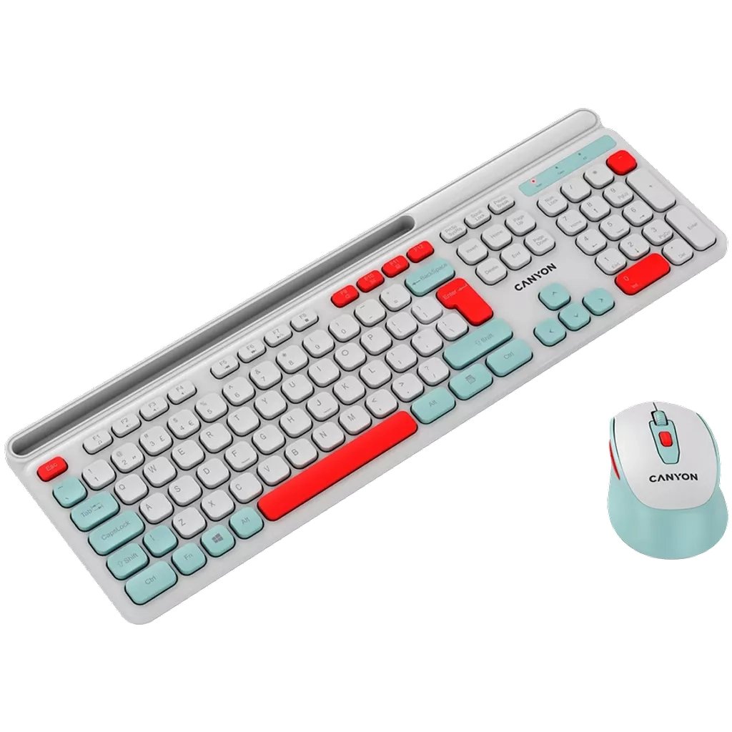 Комплект Canyon HSET-W5 Wireless UA White (CNS-HSETW5WT)