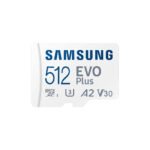 Карта пам’яті Samsung 512 GB microSDXC Class 10 UHS-I U3 V30 A2 EVO Plus+SD Adapte (MB-MC512SA/EU)