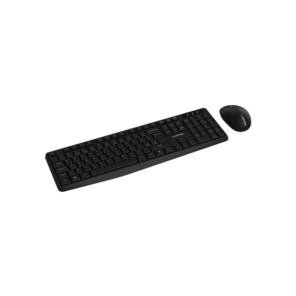 Комплект Canyon SET-W01 Wireless Black (CNE-HSETW01)