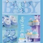 Фотоальбом EVG 10x15x56 BKM4656 Baby collage Blue (UA)