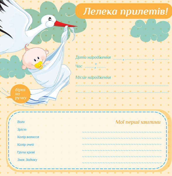 Фотоальбом EVG 10x15x56 BKM4656 Baby collage Blue (UA)