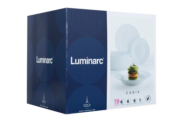 Сервіз столовий LUMINARC CADIX, 19 предметів