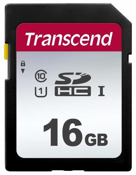 Карта пам’яті Transcend SDHC 16GB UHS-I U1 300S (TS16GSDC300S)